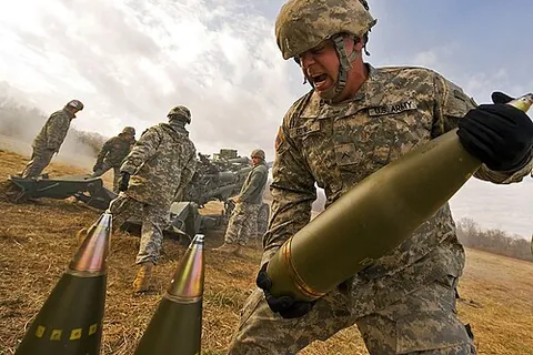 artillerist: a person who operates artillery