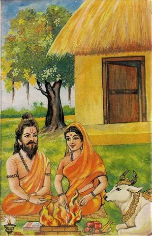 arundhati: the wife of the sage Vasishtha, celebrated for her virtue