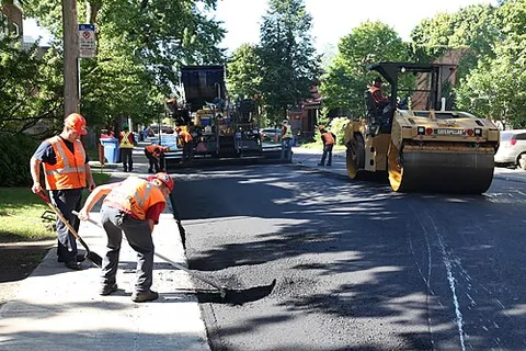asphalt concrete: a material often used for road surfacing, composed of a hard, granular material such as crushed...