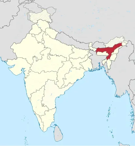 assam: a state in northeastern India. Capital: Dispur. Largest city: Guwahati
