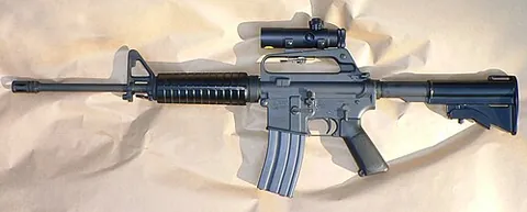 assault weapon: any select-fire firearm that allows semi-automatic and fully automatic operation, and is used or...