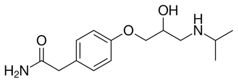 atenolol: a beta blocker used mainly to treat angina and high blood pressure