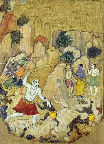 atikaya: name of one of the sons of Ravana in the Ramayana
