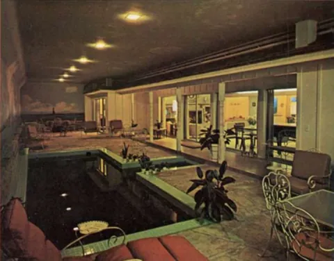 atomitat: a luxury underground bunker; an underground house designed for habitation during a nuclear fallout...