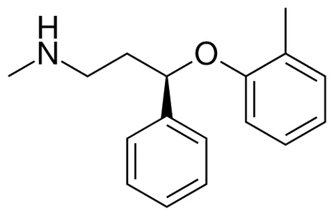 atomoxetine: a nonstimulant drug used for the treatment of attention-deficit hyperactivity disorder