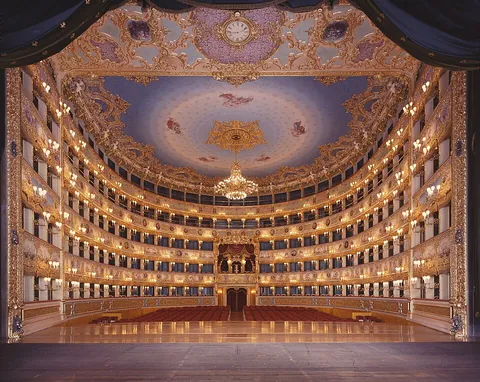 auditorium: a large room for public meetings or performances
