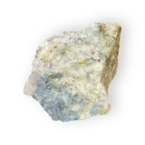 augelite: a mineral with monoclinic crystals of the chemical formula Al₂(PO₄)(OH)₃