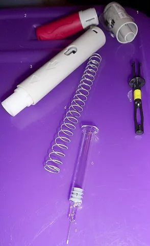 autoinjector: a medical device designed to deliver a single dose of a particular, typically life-saving, drug