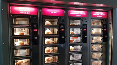 automat: a vending machine for food