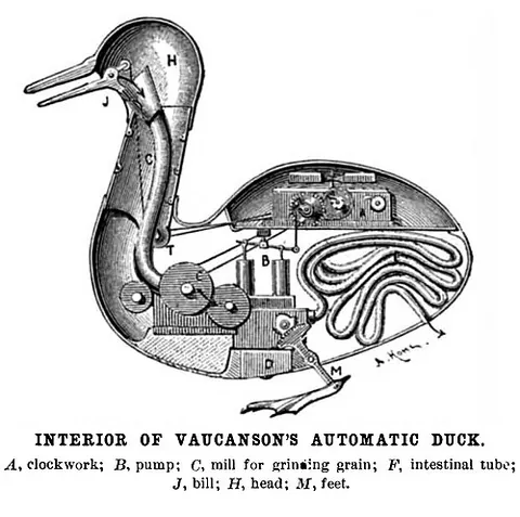 automaton: a machine or robot designed to follow a precise sequence of instructions