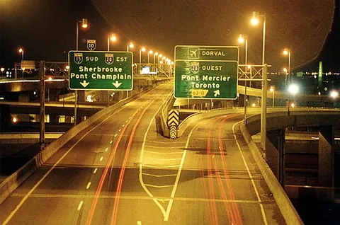 autoroute: an expressway, freeway, motorway or highway