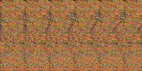 autostereogram: a single-image stereogram, designed to trick the human eye and brain into seeing a...