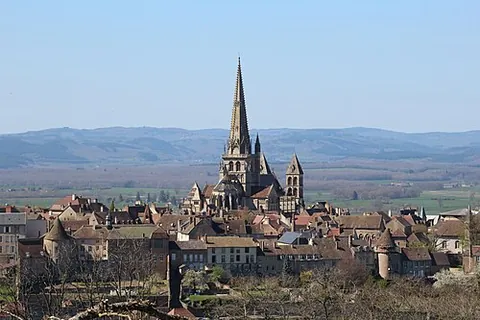 autun: a cathedral city, subprefecture, and commune in Saône-et-Loire department, Bourgogne-Franche-Comté,...