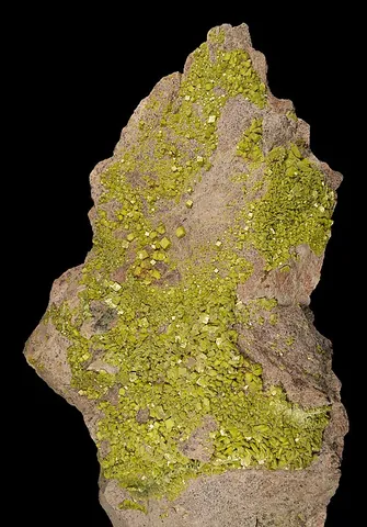 autunite: a yellow mineral with tetragonal crystals, Ca(UO₂)₂(PO₄)₂·10-12H₂O
