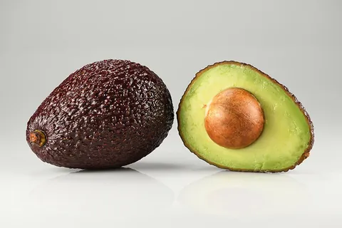 avocado: the large, usually yellowish-green or black, savory fruit of the avocado tree
