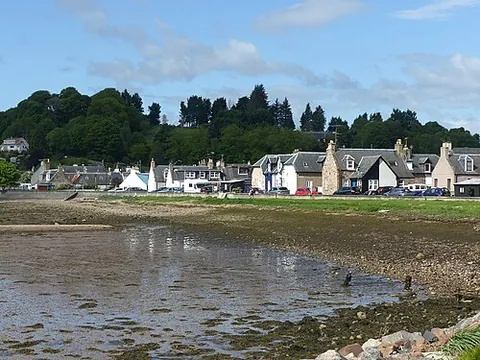 avoch: a coastal village on the Black Isle, Highland council area, Scotland (OS grid ref NH7055)