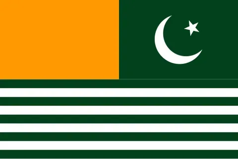 azad jammu and kashmir: an autonomous region administered by Pakistan, one of the two entities which form the...