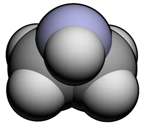 aziridine: a three-membered heterocycle containing two methylene groups and an imine; the nitrogen equivalent...