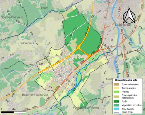 naintré: a commune in Vienne department, Nouvelle-Aquitaine, France
