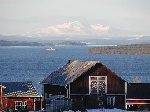 storsjön: a lake near Östersund, Jämtland County, the fifth largest in Sweden