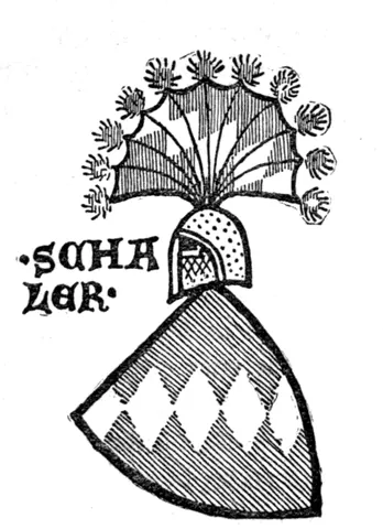 couché: inclined at an angle
