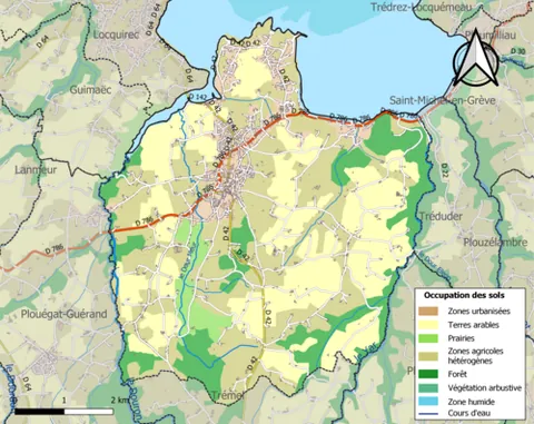 plestin-les-grèves: a commune in Côtes-d'Armor department, Brittany, France