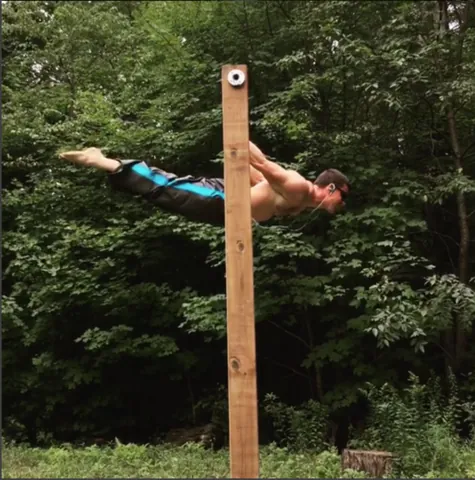 back lever: a static hold normally performed on a horizontal bar, consisting in hanging horizontally and...