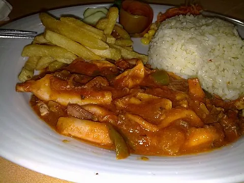 bafa: a Cape Verdean seafood stew