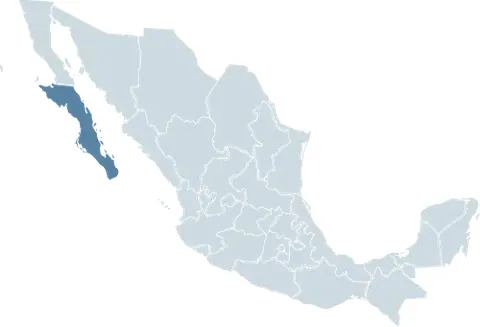baja california sur: a state of Mexico