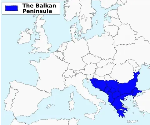 balkans: a cultural region and peninsula in Southeastern Europe, roughly equivalent to the area covered by...