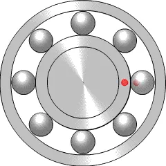 ball bearing: a bearing assembly which uses spherical bearing balls as the rolling elements, usually consisting...