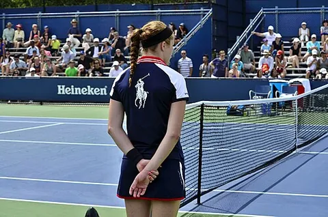 ball girl: a female responsible for getting the balls from off the area of play to the players