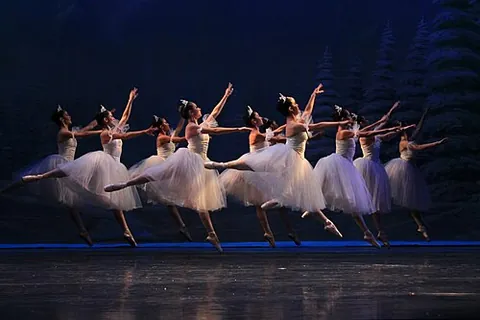 ballet dancer: a person who performs ballet