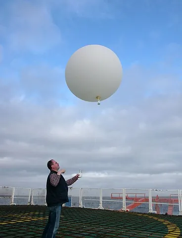 balloon goes up: something exciting, risky, or troublesome begins