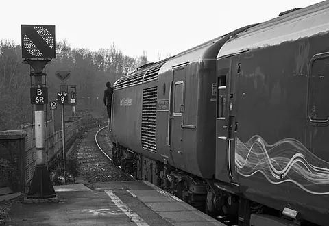 banner repeater: a type of railway signal which shows the aspect of a signal ahead of it, normally used in a...