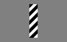 barber pole illusion: an optical illusion where, when a diagonally striped pole is rotated around its vertical axis...
