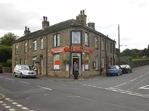 barkisland: a village in Ripponden parish, Calderdale borough, West Yorkshire, England (OS grid ref SE0520)