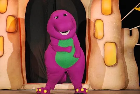 barneyesque: resembling or characteristic of Barney from the American children’s television series Barney &...