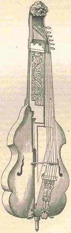 baryton: a viol-like stringed instrument (chordophone) mainly played with a bow but with a set of plucked...
