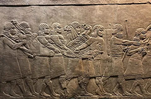 bas-relief: a low or mostly-flat sculpture which is carved into a wall, or is in the form of a tile mounted...