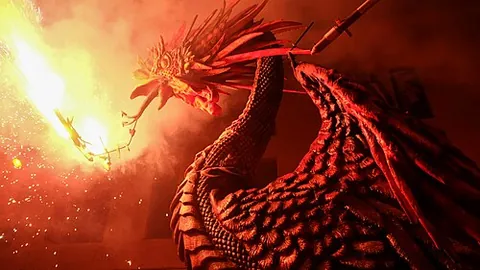 basilisk: a mythical snake-like dragon, so venomous that even its gaze is deadly