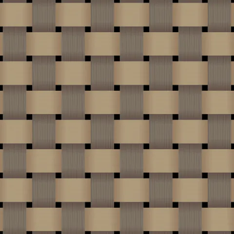 basketweave: a simple woven pattern in which groups of warp and weft threads are interlaced to give a...