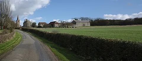 bassingthorpe: a tiny village in Bitchfield and Bassingthorpe parish, South Kesteven district, Lincolnshire,...