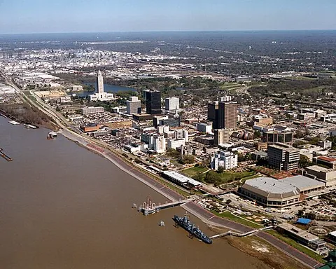 baton rouge: the capital city of the state of Louisiana in the United States and the parish seat of East Baton...