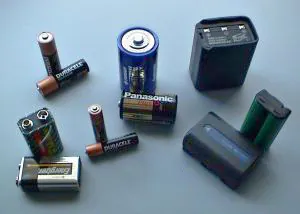 battery: a device used to power electric devices, consisting of one or more electrically connected...
