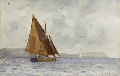 bawley: a small fishing boat, equipped with sails, used mainly in the estuary of the Thames, England
