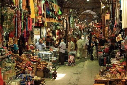 bazaar: a marketplace, particularly in the Middle East and South Asia, and often covered with shops and...