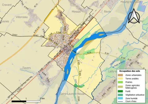 beaugency: a commune in Loiret department, Centre-Val de Loire, France
