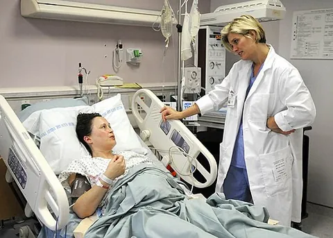 bedside manner: the ability of a doctor, medic, nurse, or other healthcare professional, to interact with their...
