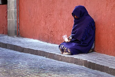 beggar: a person who begs